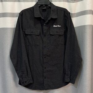 Kwik Trip Burnside Charcoal Gray Heavyweight Shirt